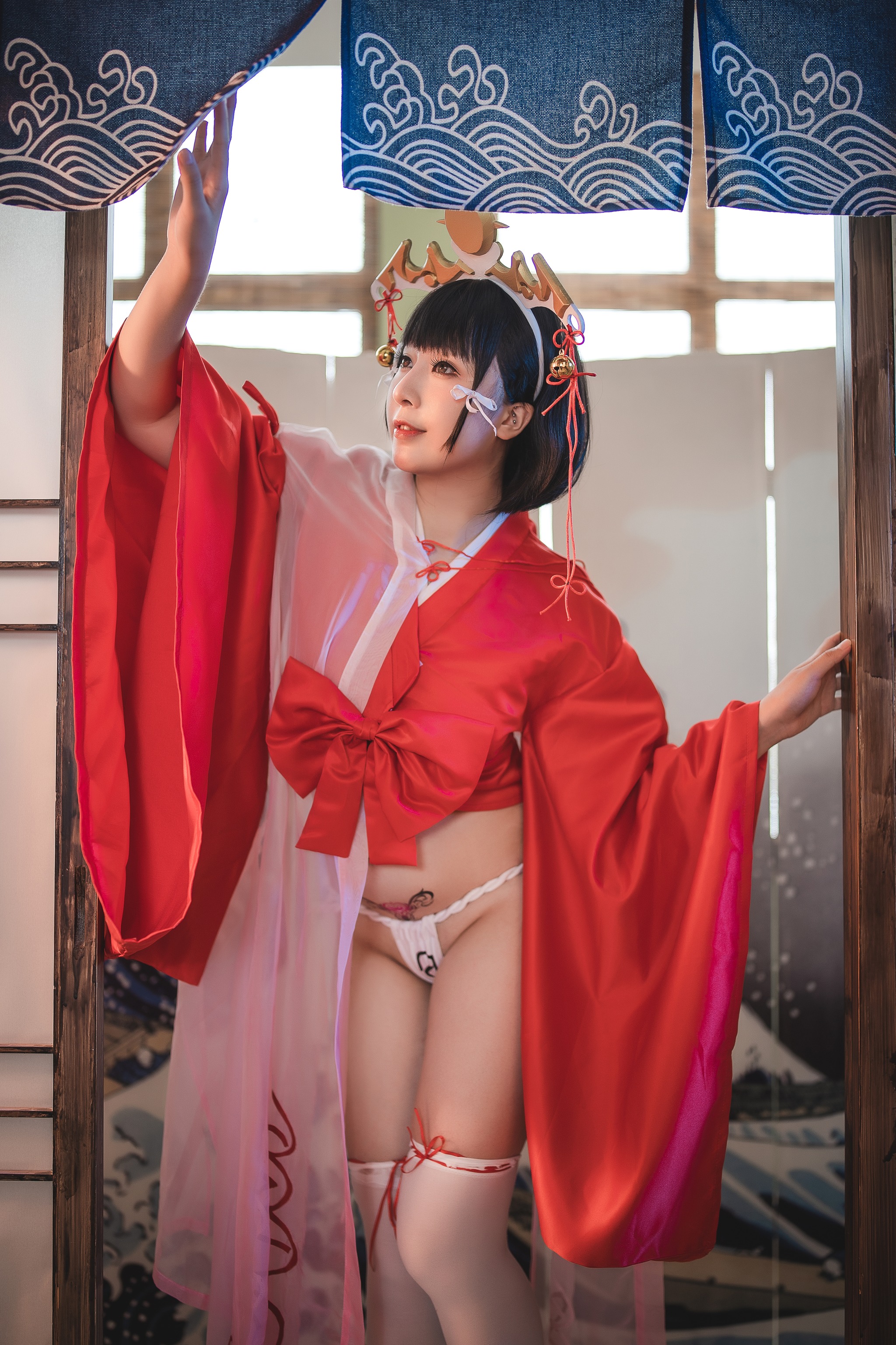 小容仔咕咕咕w - NO.016 黑兽巫女辉夜 [31P]-XikXak
